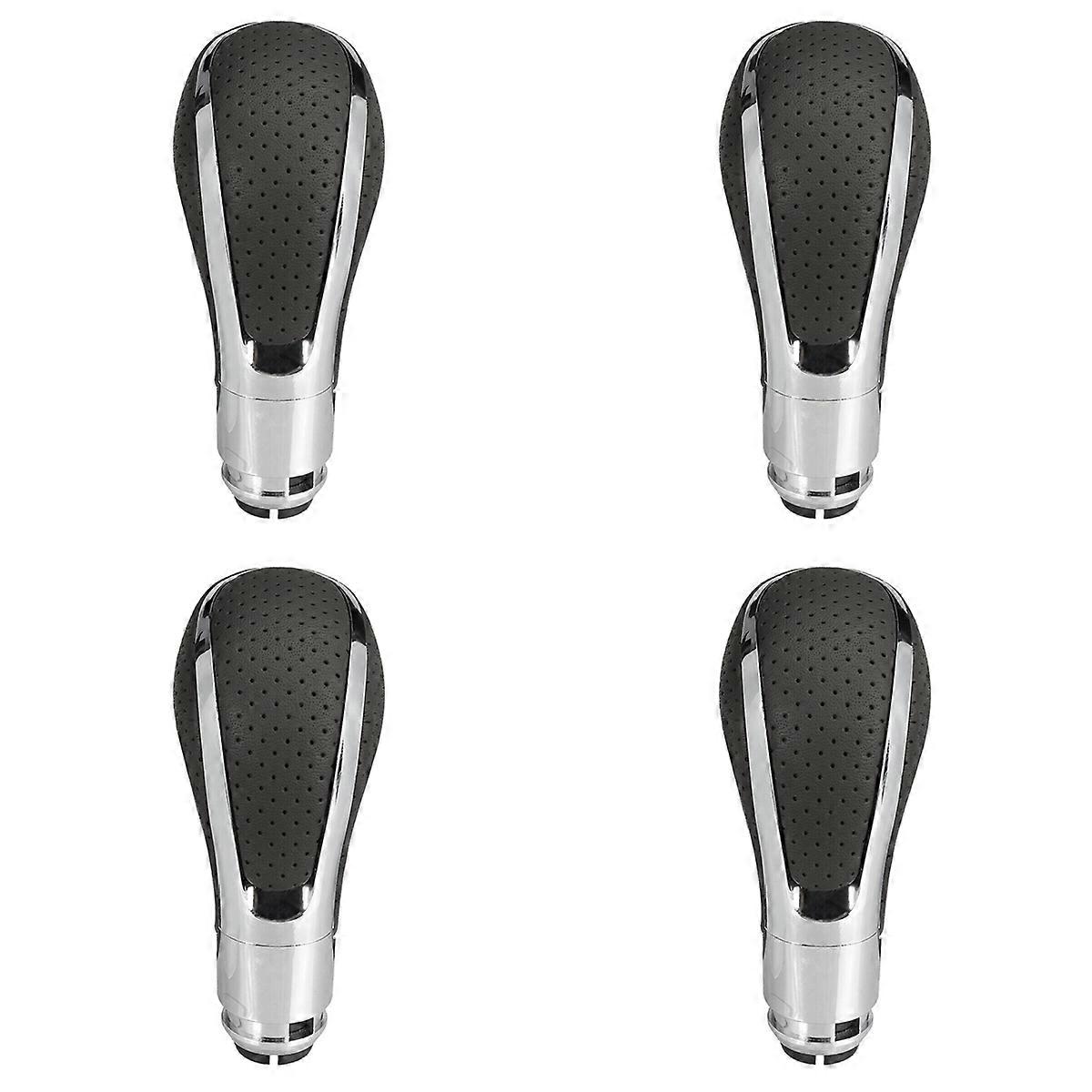 Automatic Leather Car Gear Shift Knob Shifter Lever for