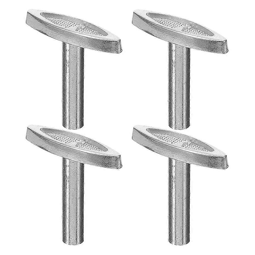 4pcs Iron Winder Keys Music Box Replacement DIY Parts Winding Mechanism Key Handle for Musical Box Jewelry Box