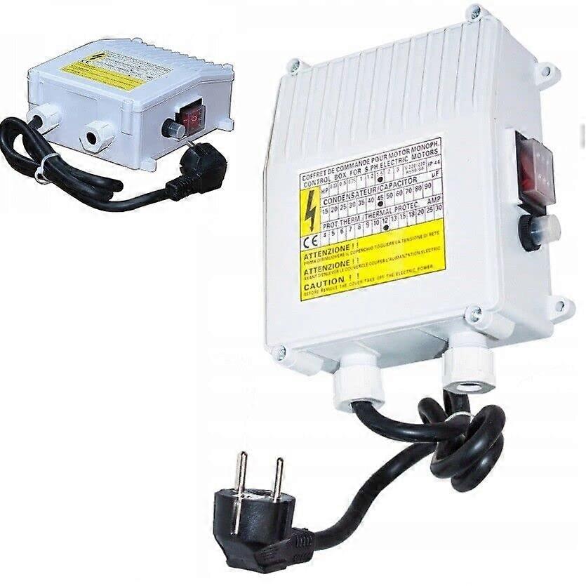 Switch Control Box for Deep Well Pump 2.2 kW/230 V (70µF, 15A)