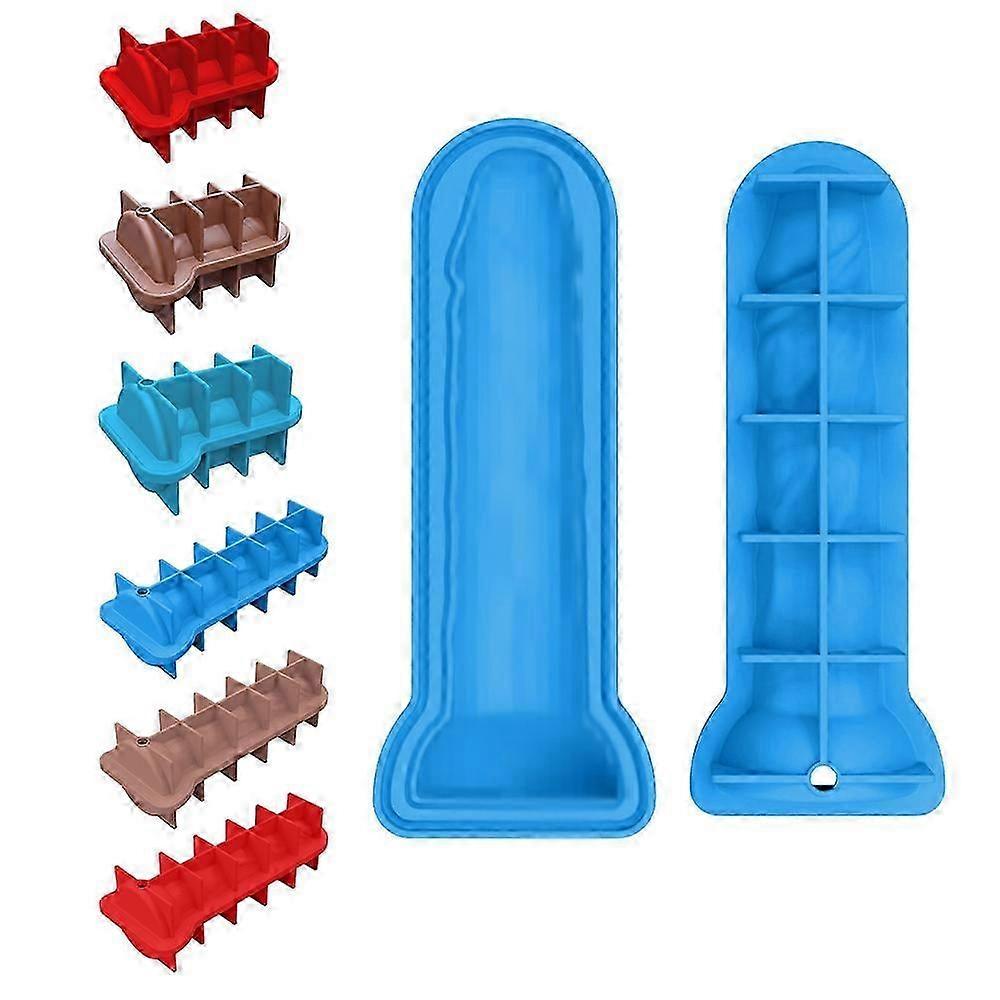 Silicone Prank Ice Cube Mold Tray for Chilling Whiskey Cocktails Make Blocks Fun