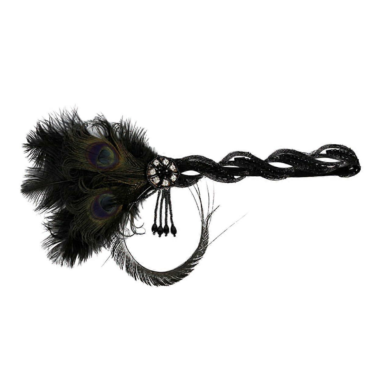 Light and Comfortable Headband Flapper Decorative Headband Elegant Headwear