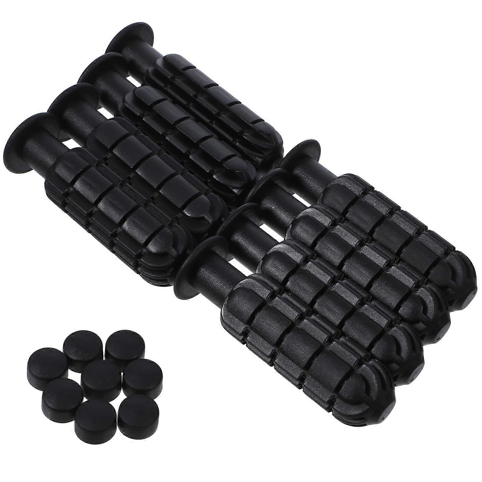 Practical Foosball Grips Sturdy Plastic Handles Table Football Grip Compact 8Pcs