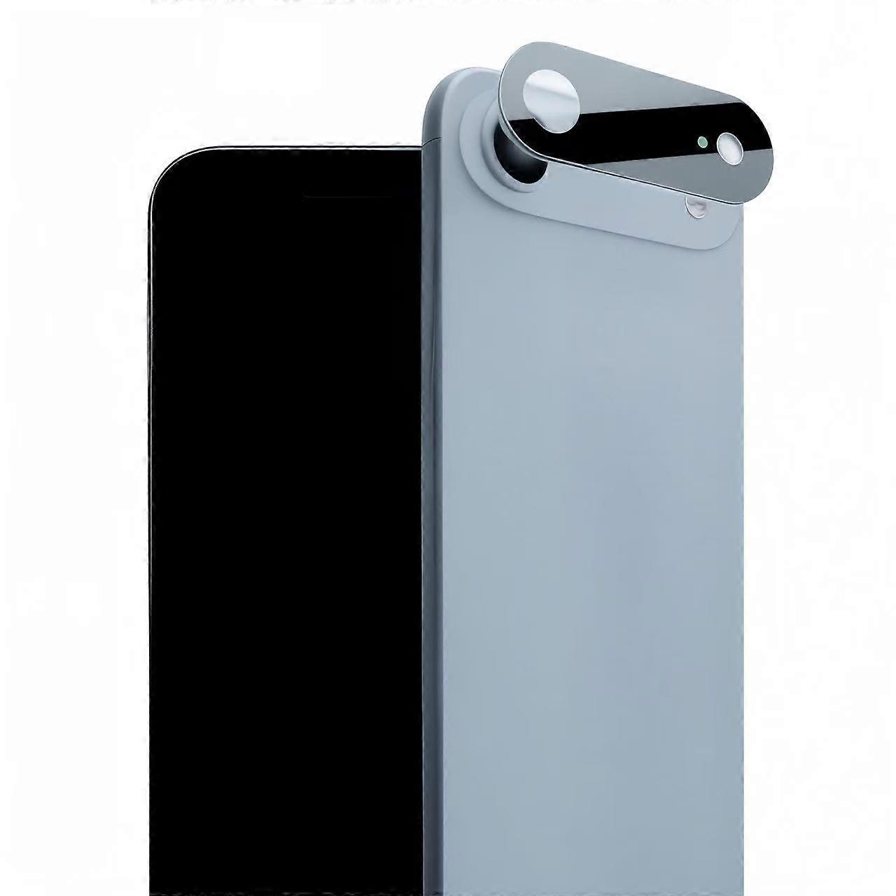 iPhone 17エアカメラレンズプロテクターWANLONFENG HDフルブラックシルクプリントレンズフィルムに対応