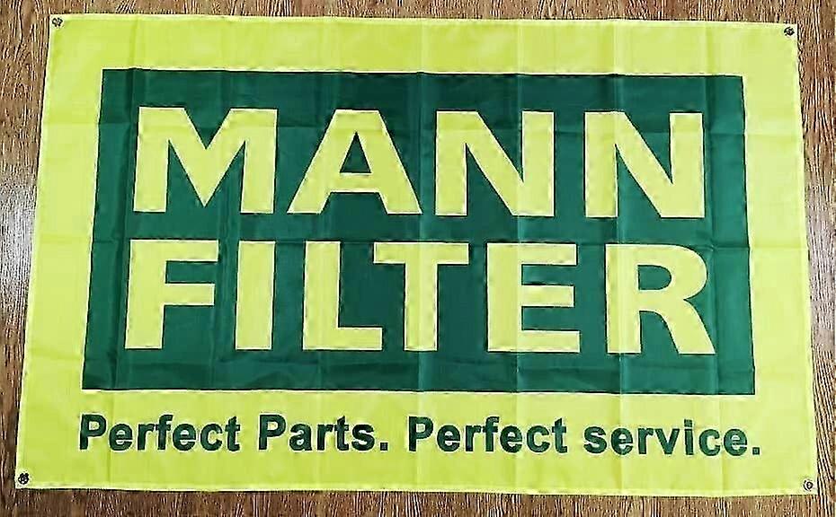 Garage Banner Flag Decor 90x150CM for Mann Filter