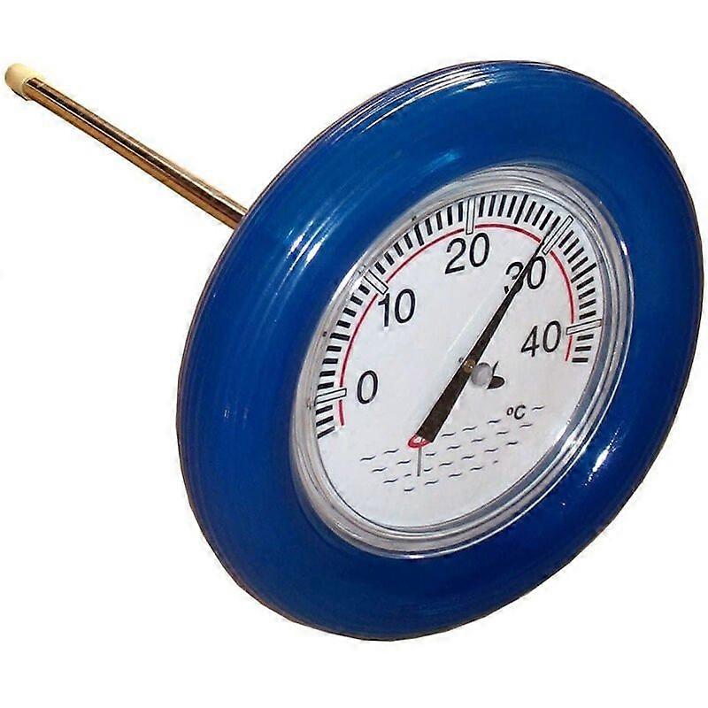 Blue Floating Ring Thermometer,Pool Thermometer with Blue Floating Ring