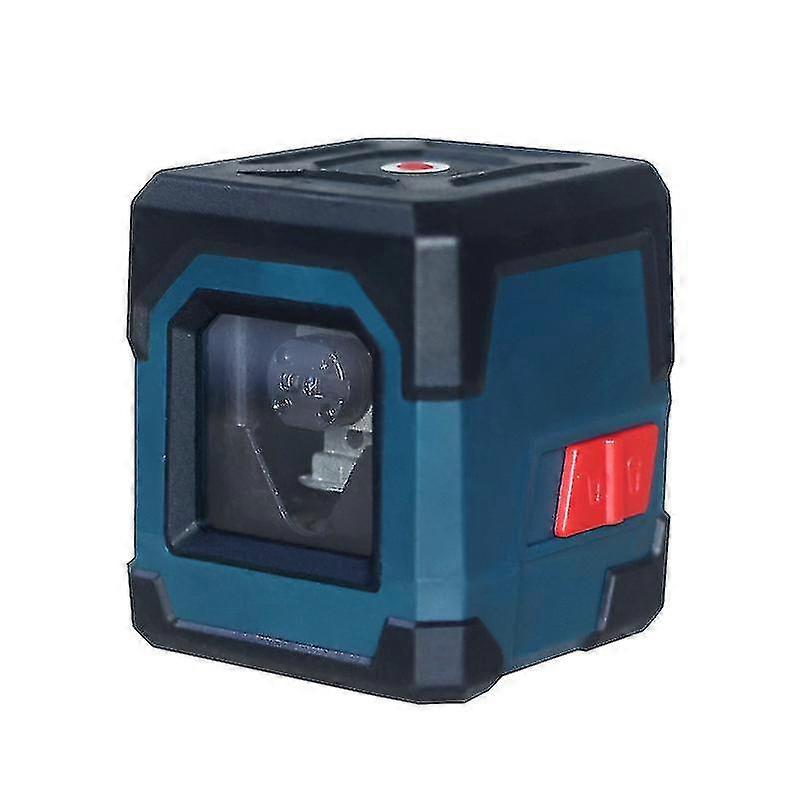 Cross Line Laser Level, 100 Feet Self-Leveling Laser with Vertical and Horizontal Lines, 360-Degree Rotatable, Carrying Pouch (Green)