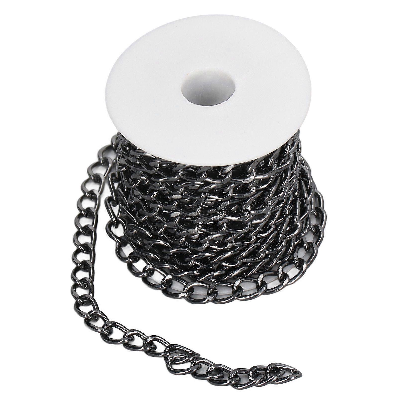 2025 Latest Model Aluminum Chain 5 Meters Black DIY Making Elegant Style