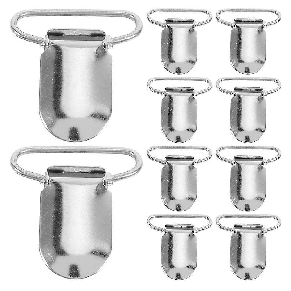 25pcs Heavy Duty Metal Suspender Clips with Duckbill Design for Securing Tablecloths, Mattress Pads, Sofa Cushions, and Bed Fabrics – Multipurpose