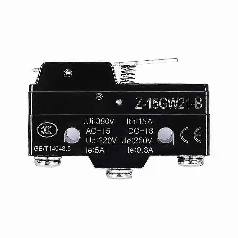 Panel Mount Cross Roller Plunger SPDT NO NC Basic Limit Switch Z-15GW21-B