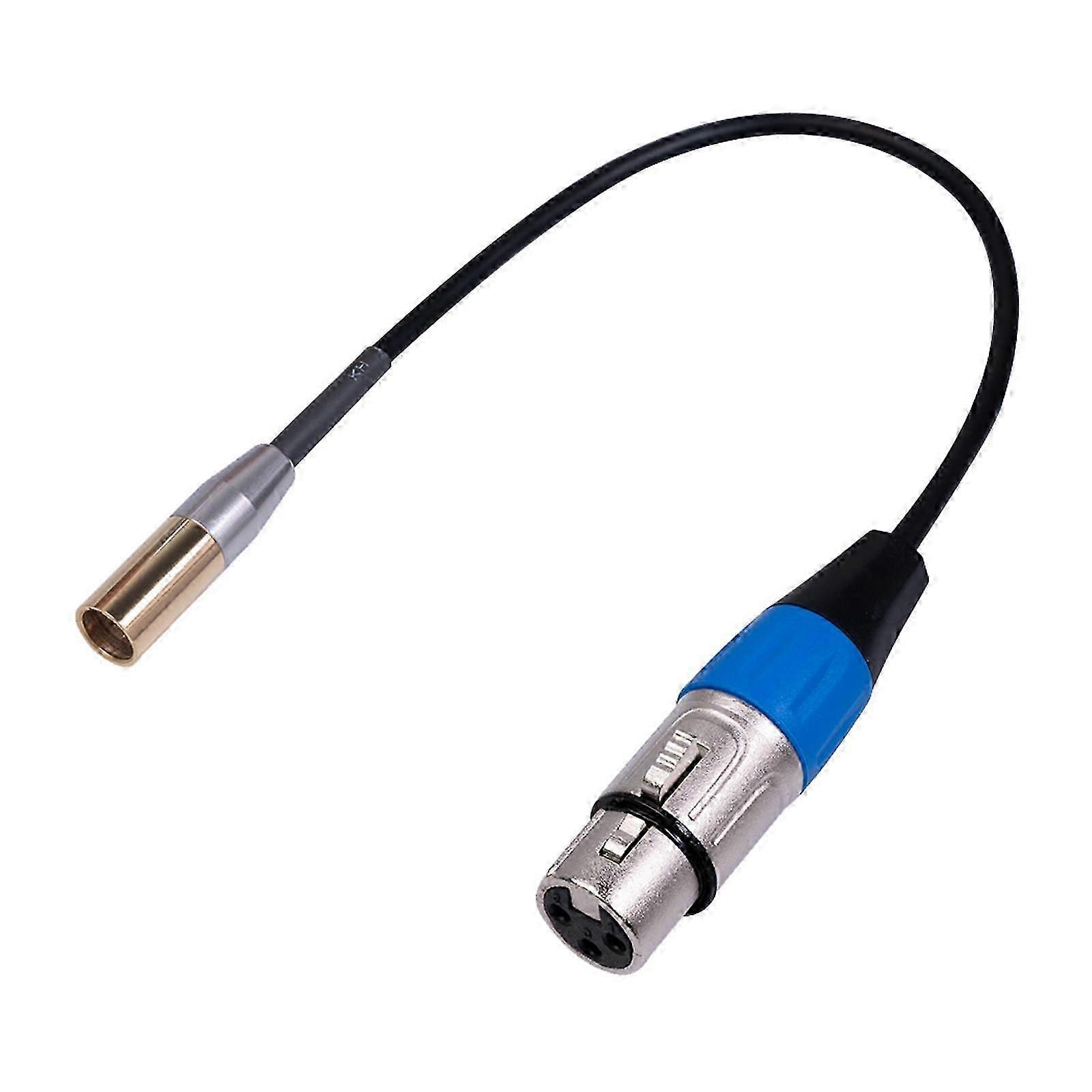 Mini XLR αρσενικό σε XLR θηλυκό για αντικατάσταση καλωδίου ήχου BMPCC 4K 6K