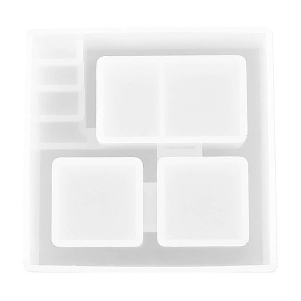 Silicone Storage Box Mold 2pcs Flowerpot Mold for Home Organization and Creative DIY Projects
