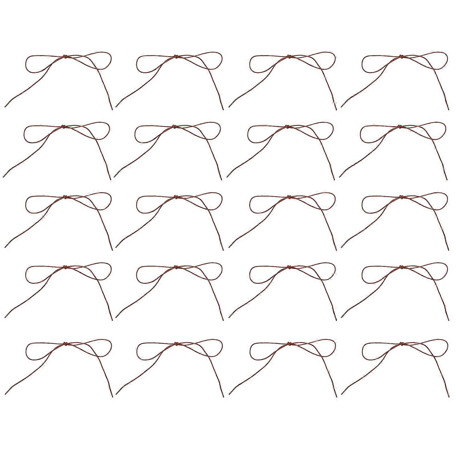Waxed Cotton Shoe Ties for Shoes Use with Durable Design 10Pairs Set
