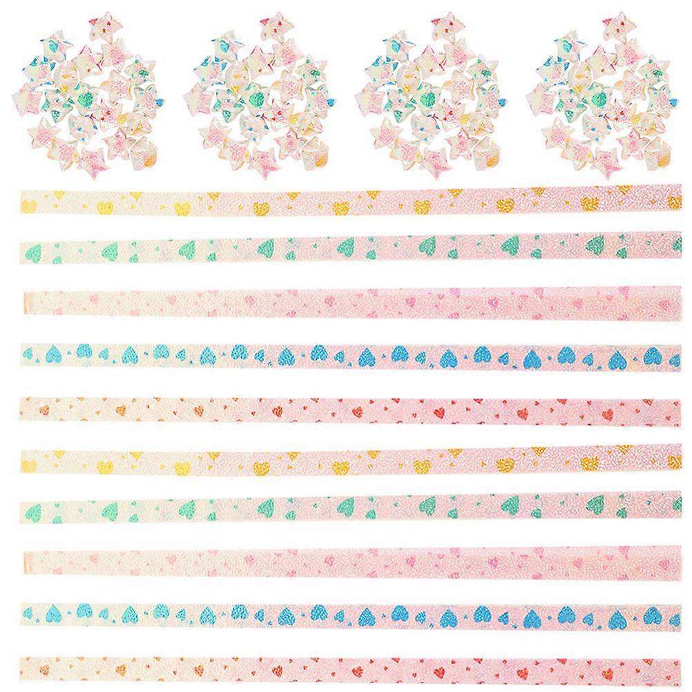 240pcs Double Sided Star Origami Paper Strips for DIY Crafts, Scrapbooking & Decorations – Suitable for Beginners & Advanced Users