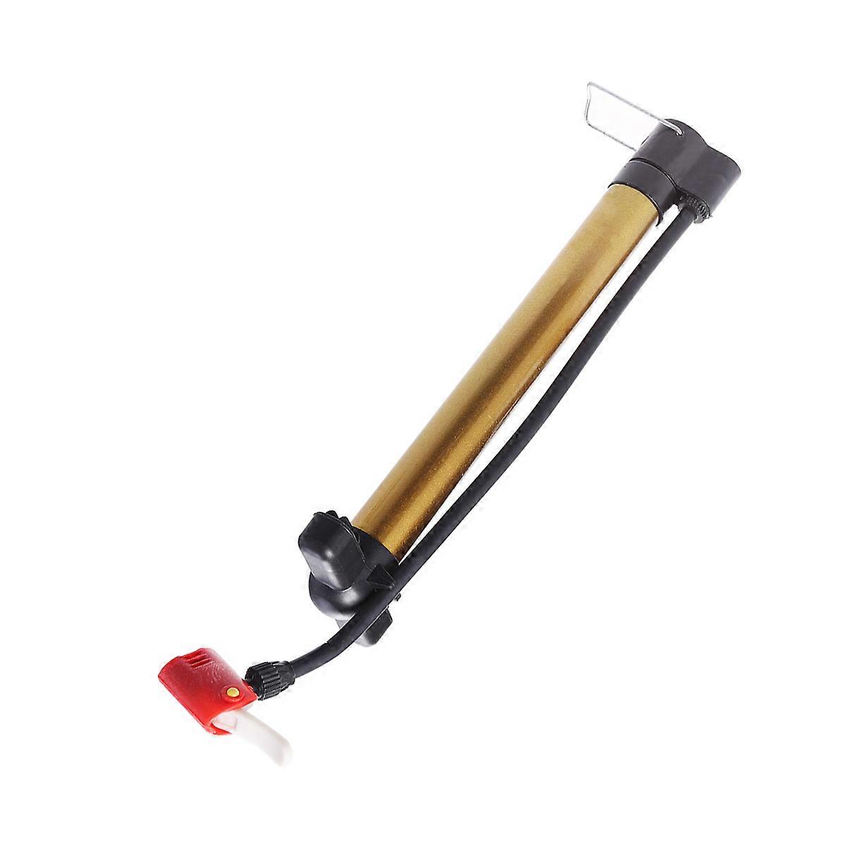 Portable Cycling Pump with Pin Needle Inflator for Bicycles, Basketballs, and Footballs – Lightweight and Lockable Air Pump