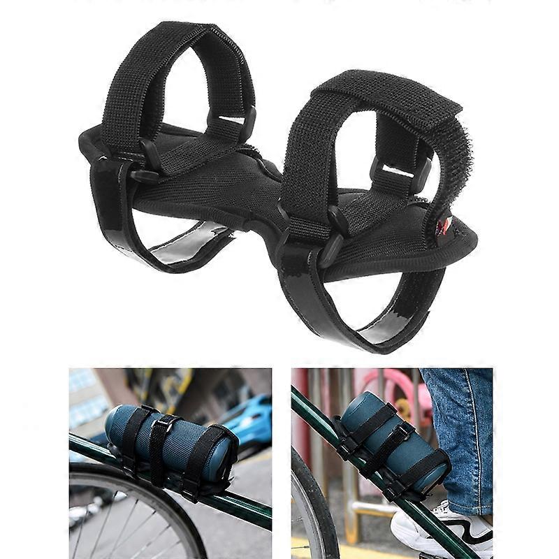 LIGHTNING POWER Bike Speaker Mount Adjustable Wireless Speaker Strap Universal Bicycle Handlebar Sou