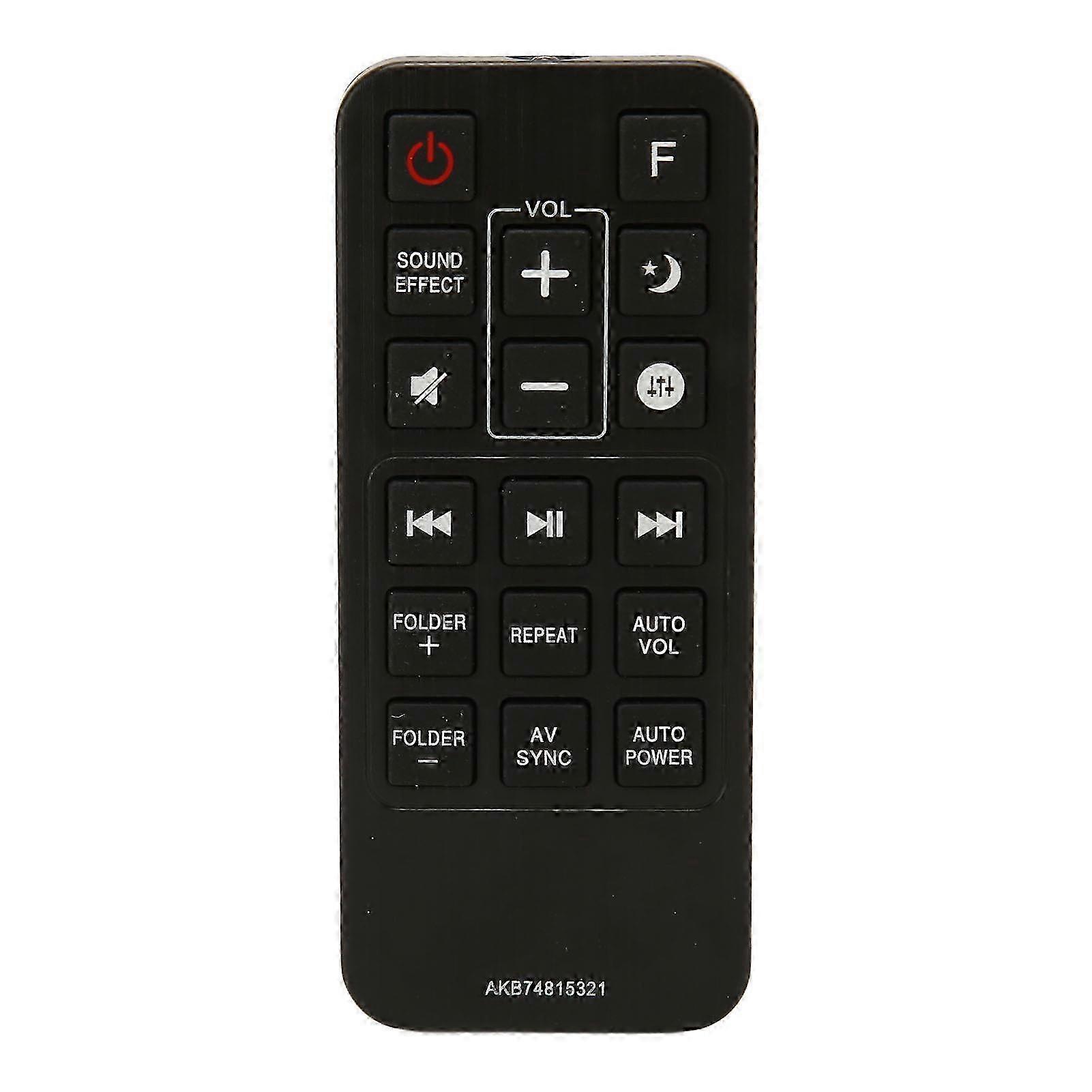 2025 AKB74815321 Soundbar Remote Control Replacement for SPJ4B W SH5B SJ5Y SPJ5B W SJ4Y SH5 SJ5