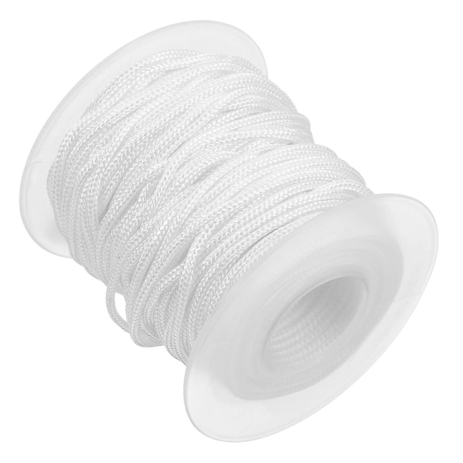 Blind String Cord Roller Shades Blind Cord Replacement Part Adjust Light And Privacy White 2000.00X0.22X0.22CM 1 Roll