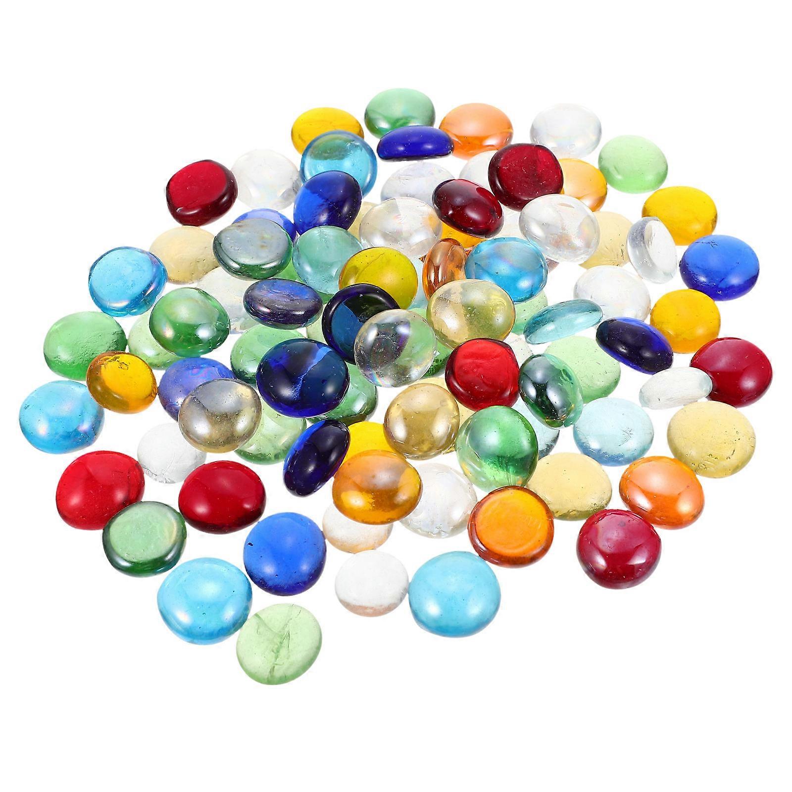 Glass Tiles For Crafts Hobby Small Tiles Crafts Transparent 400g Bag Lampshade Decorative 1 Bag