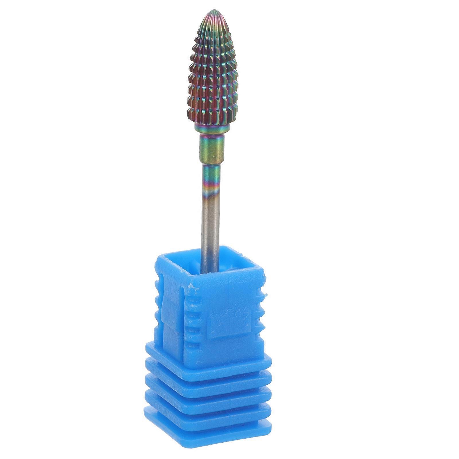 Professional Nail Tool Drill Bit for Personal Manicure Spa 5.4x1.2cm Cone Shaped 1Pcs