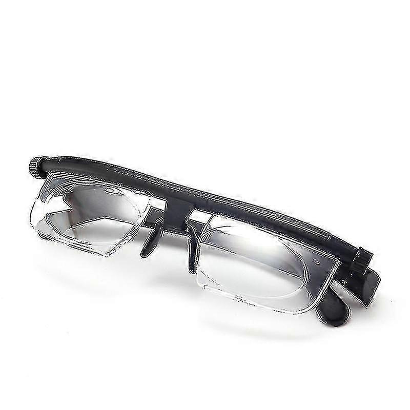 Focus Adjustable Eyeglasses -3 To +6 Diopters Reading Glasses Focal Length Edition 0722