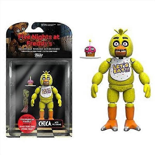 15 سنتيمتر Fnaf شخصيات فريدي بوني Foxy Chica Fazbear الدب العمل الشكل بولي كلوريد الفينيل مجموعة كابوس فريدبير بالون الصبي الدمى نموذج [هونج كونج] 5