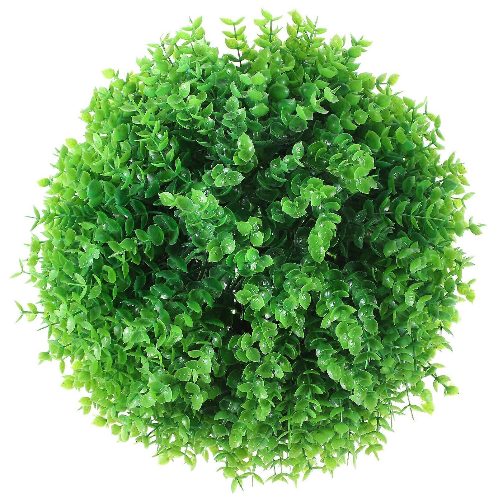 Plastic Green Topiary Ball for Decoration Easy to Match Any Style Always Maintains Shape 6 Inches