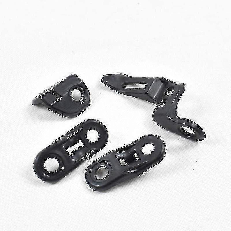 4Pcs ABS Black Fairing Shell Bracket Set Compatible with Honda CBR1000RR (2008-2015) - Durable Replacement Parts for Motorbike Customization