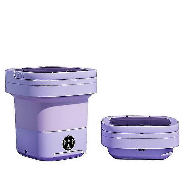 Portable washing machine, 11L 2-in-1 foldable washing machine and dryer