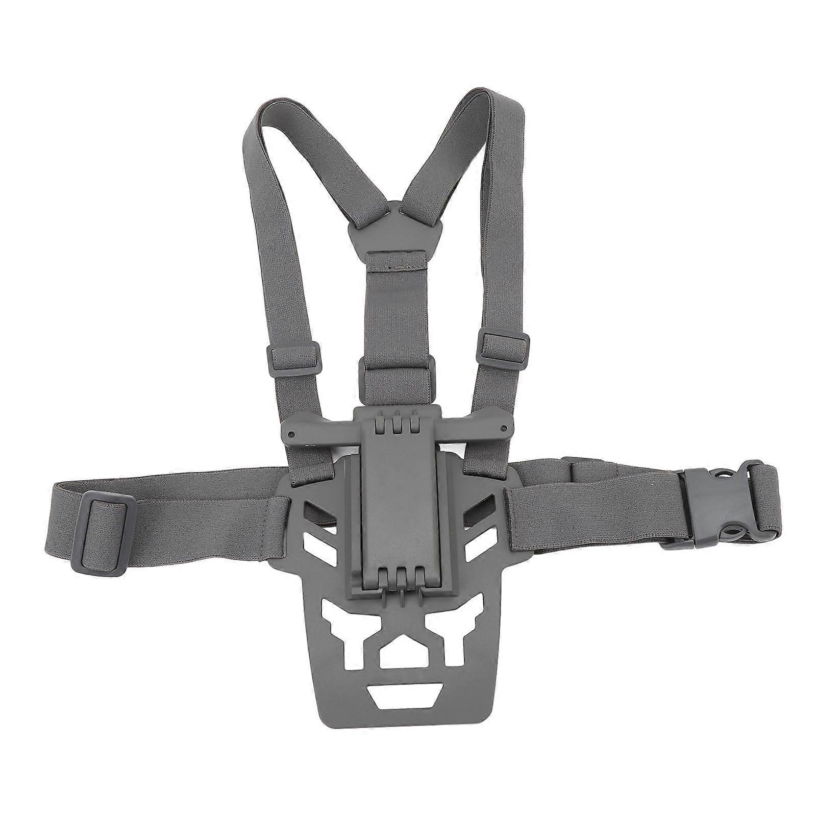 Drone RC Chest Mount Adjustable Angle Foldable Drone Controller Chest Bracket Harness for Mini 4 Pro for Mavic 3 RC for RC 2/1