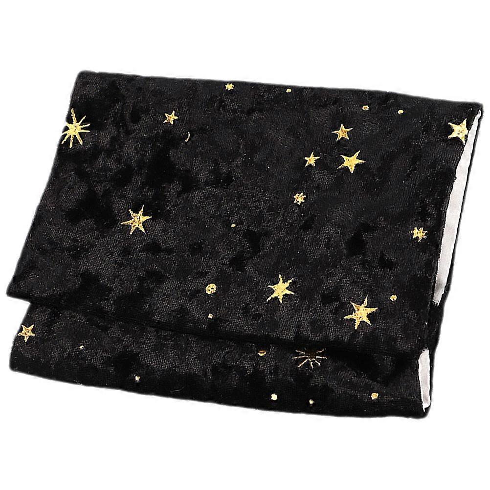 Elegant Fabric Book Cover Sleeve with Stamping, Scratch Resistant, Decorative Protector for Students and Unique Style