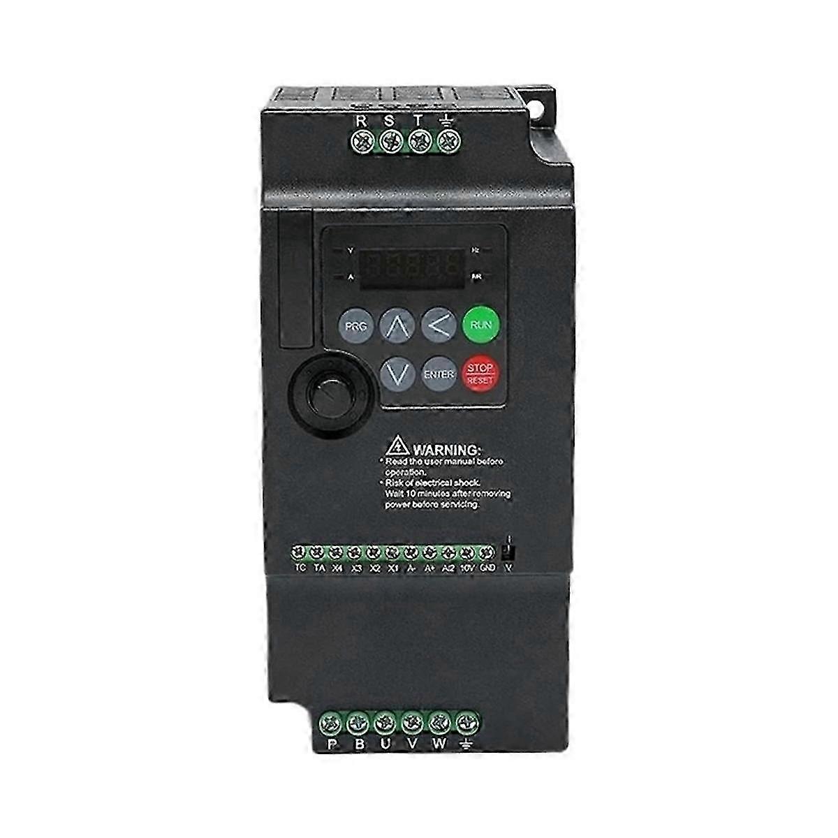 220V to 380V VFD Frequency Converter Single Phase Input Three Phase Output Inverter 5.5KW Motor Controller