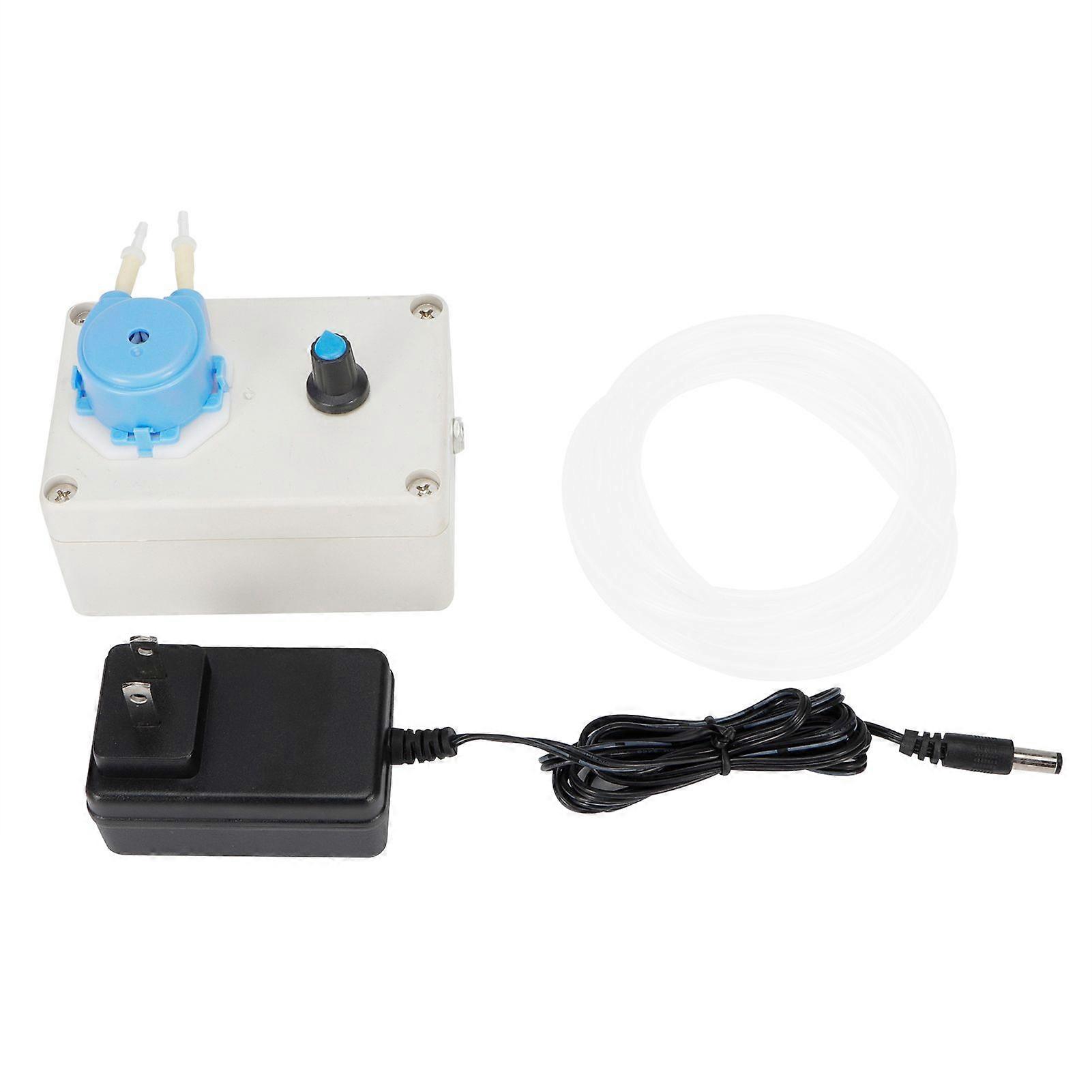 Adjustable Flow Peristaltic Liquid Pump Self?Priming Dosing Water Pump for Laboratory US 100?240V