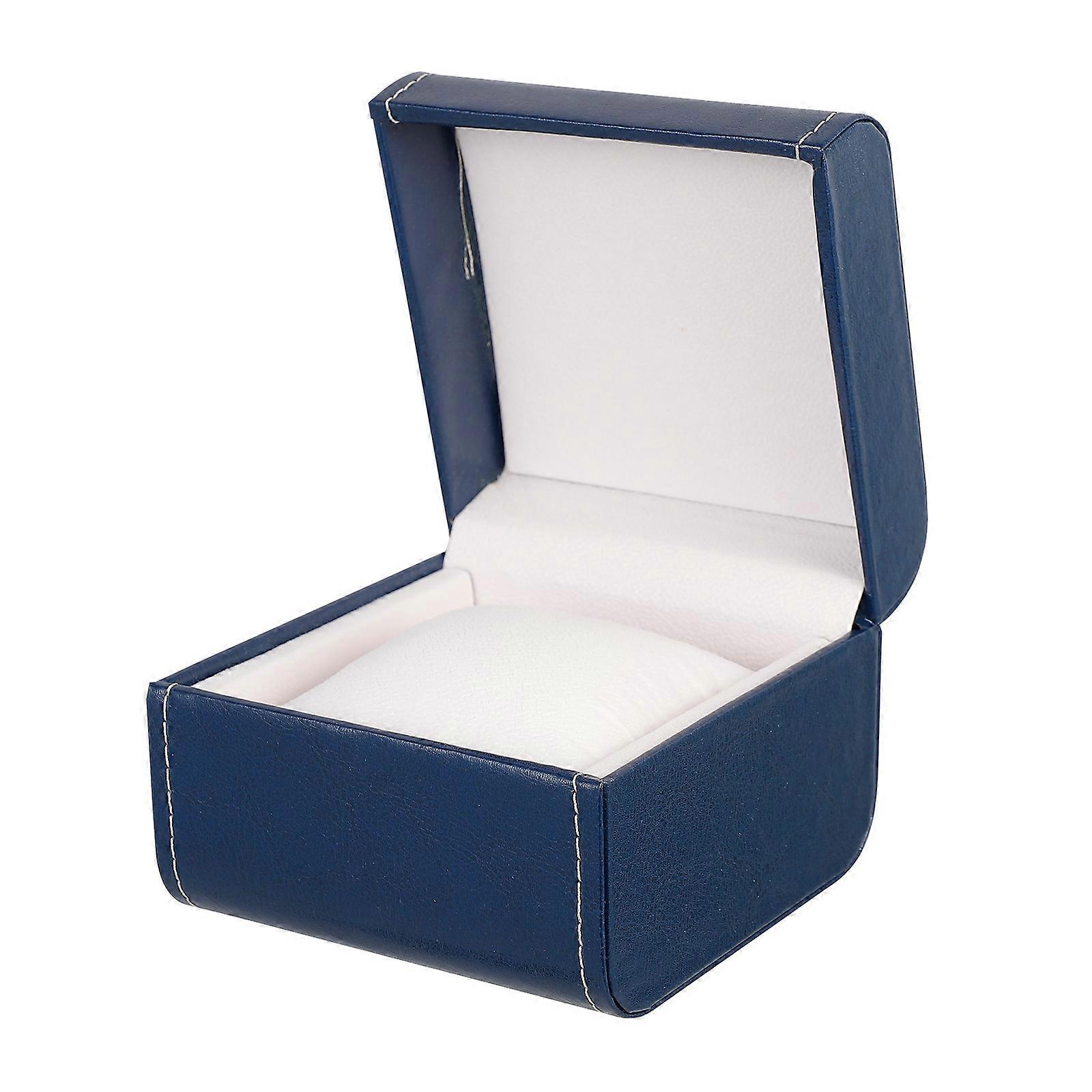 Small Watch Box Synthetic Material Watch Storage Case for Corporate Use 1Set