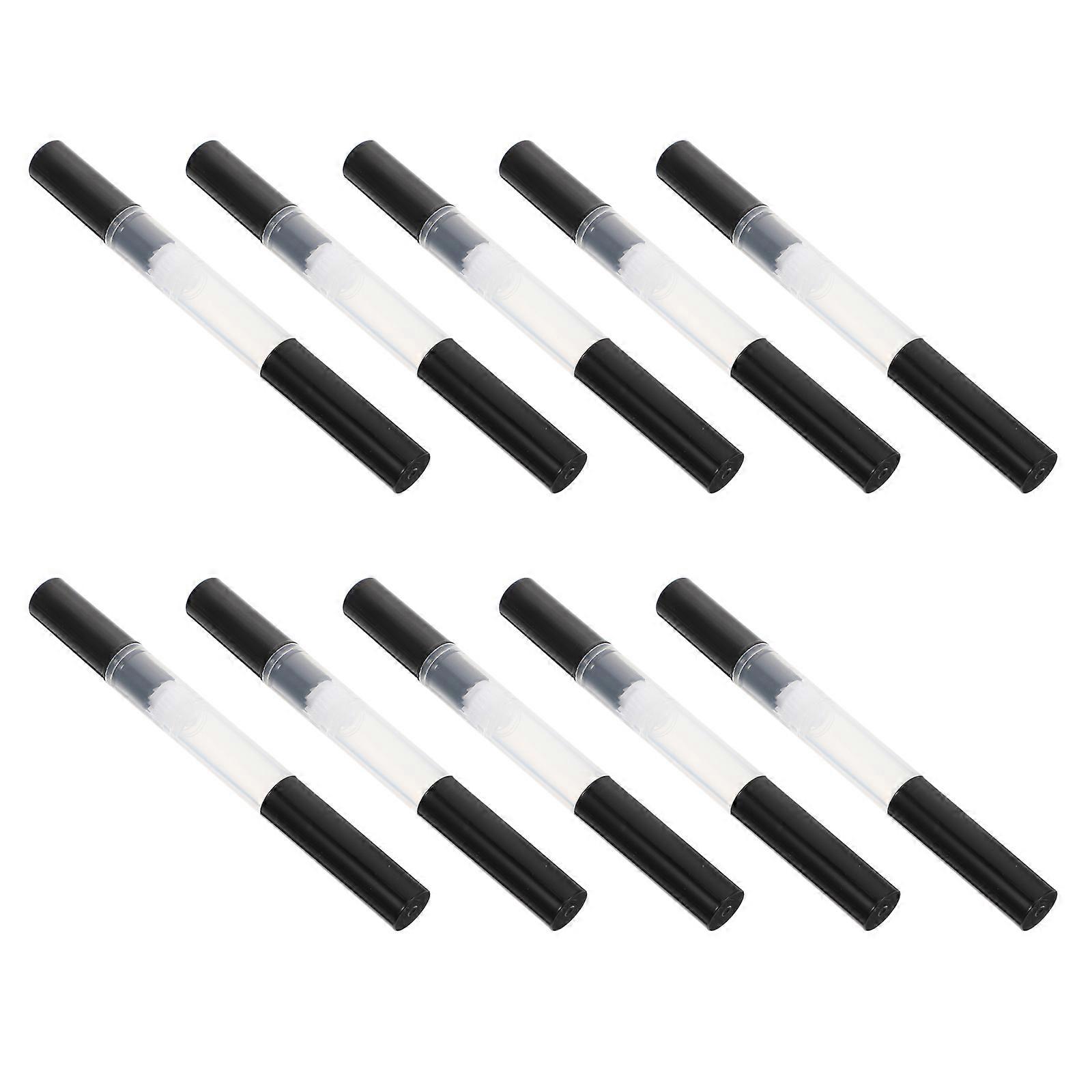 10pcs Nail Art Oil Tubes Multi Use Makeup Pens for Nail Polish, Essential Oils & Lip Gloss – Home & Professional