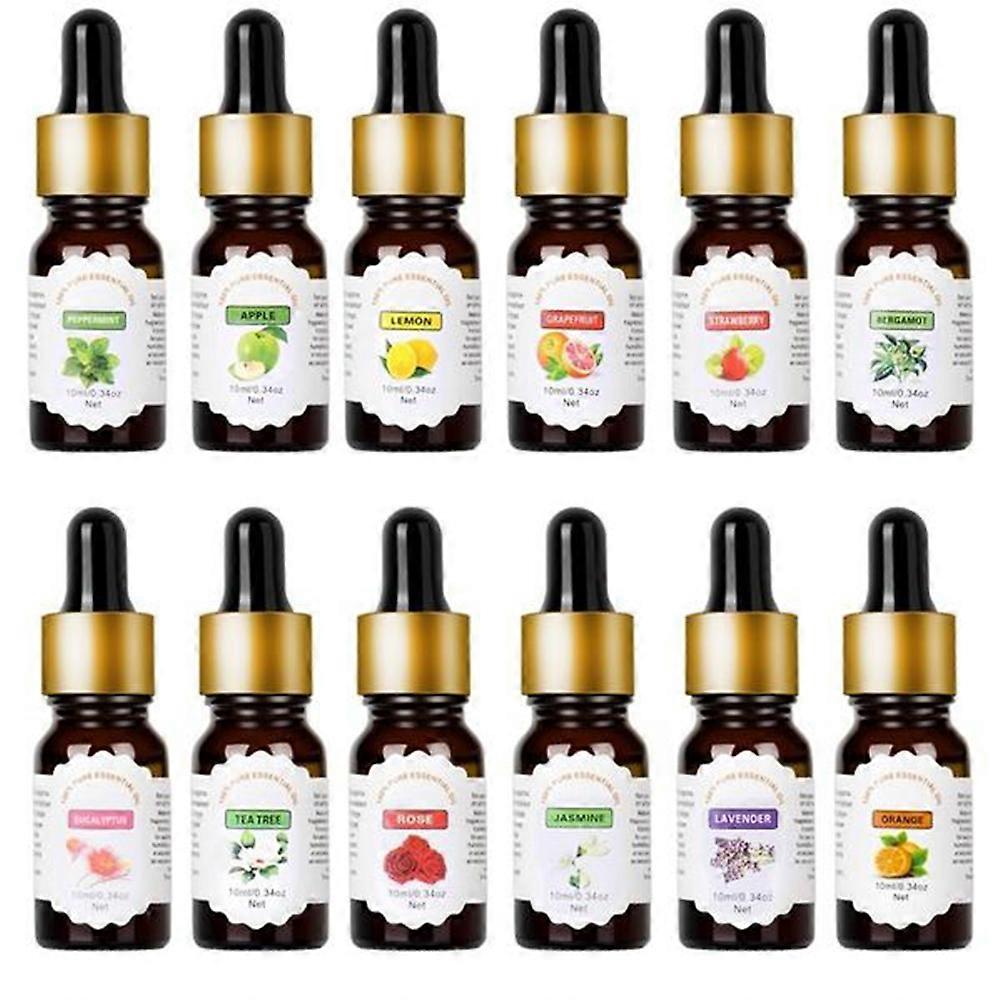 Aromatherapy Humidifier Essential Oil For Adults 10Ml Scent Stress Relief 1Set
