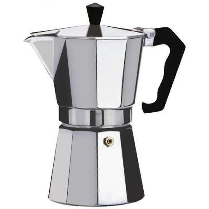 1x 50-600ml stovetop coffee maker-Continental Moka Percolator Pot practical