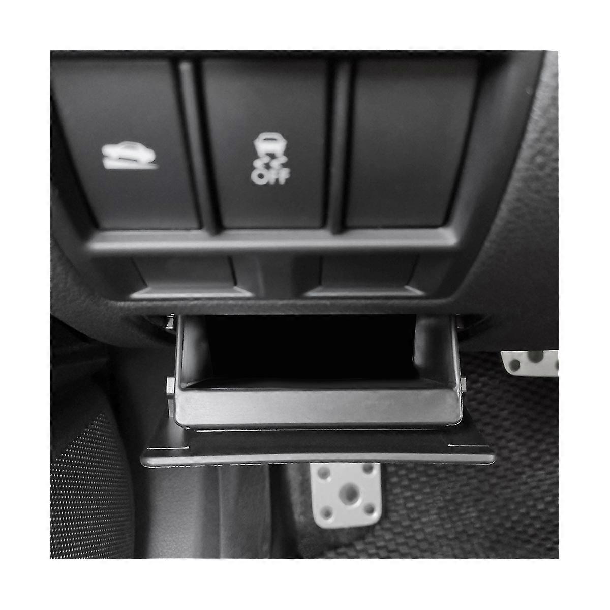 2X Interior ABS Black Fuse Box Coin Container Storage Tray for XV Crosstrek Forester Legacy