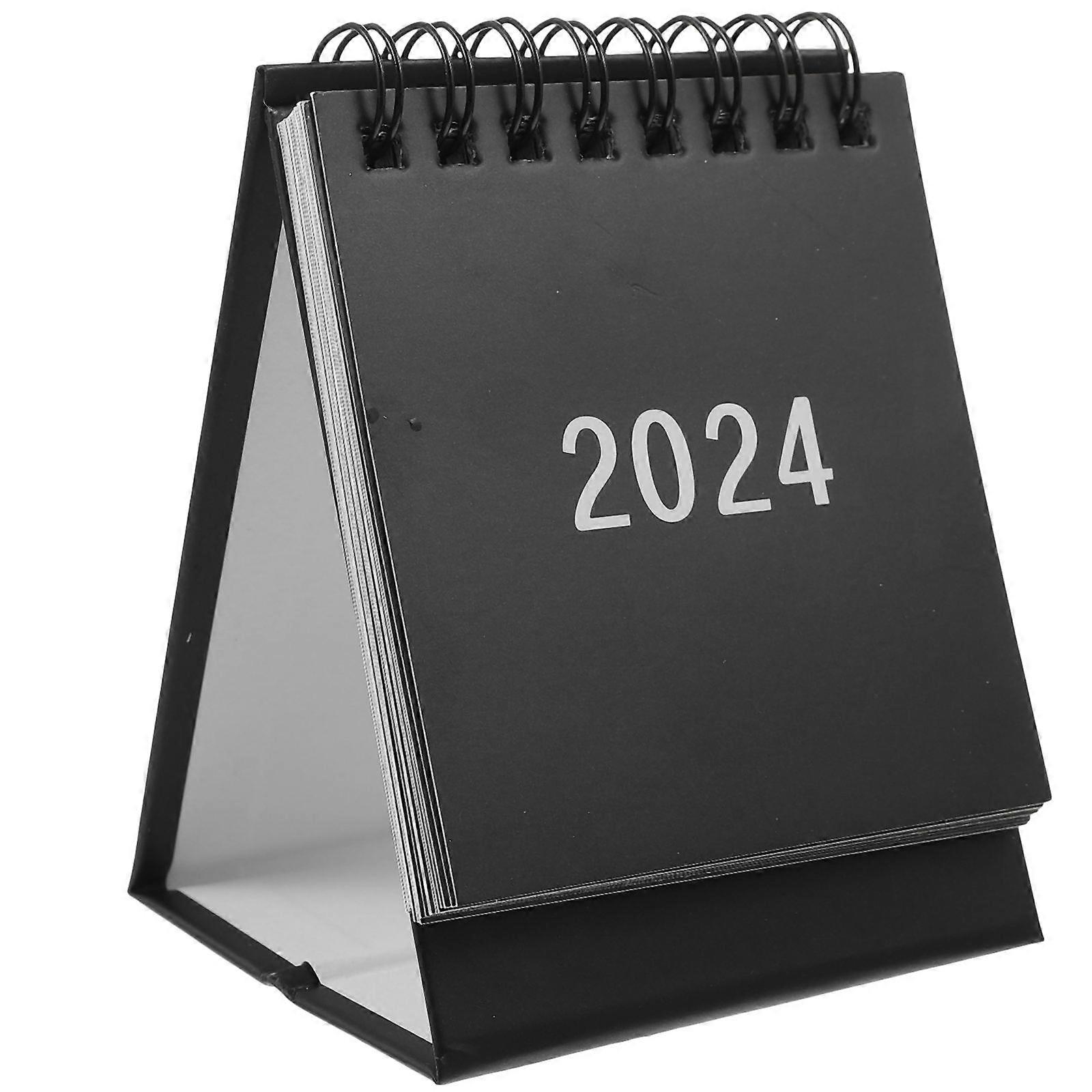 2024 Desktop Mini Calendar Office Standing Month Set Table Calendar