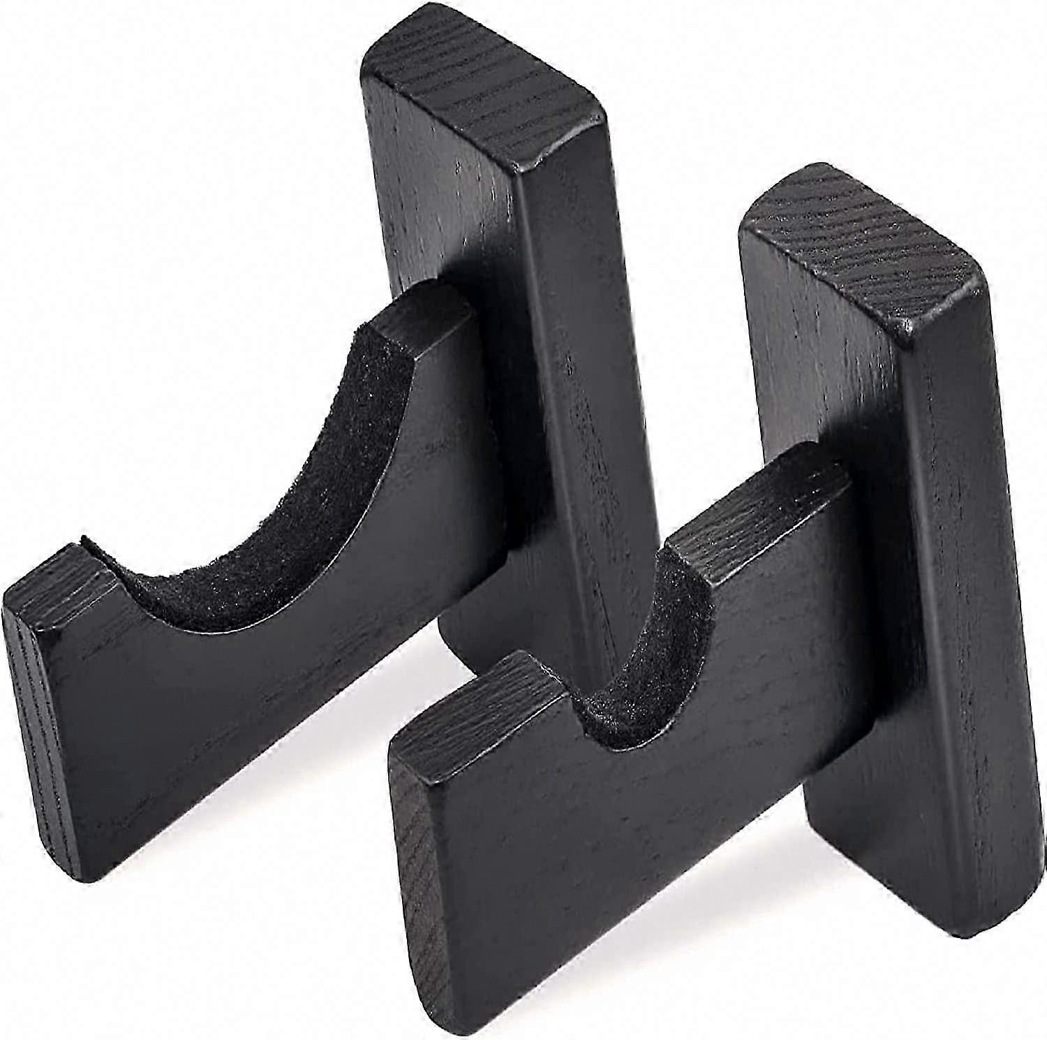 Baseball Bat Display Wall Mount, Softball Bat Rack for Horizontal Display, Solid Wood with Soft Felt and Hidden Screws