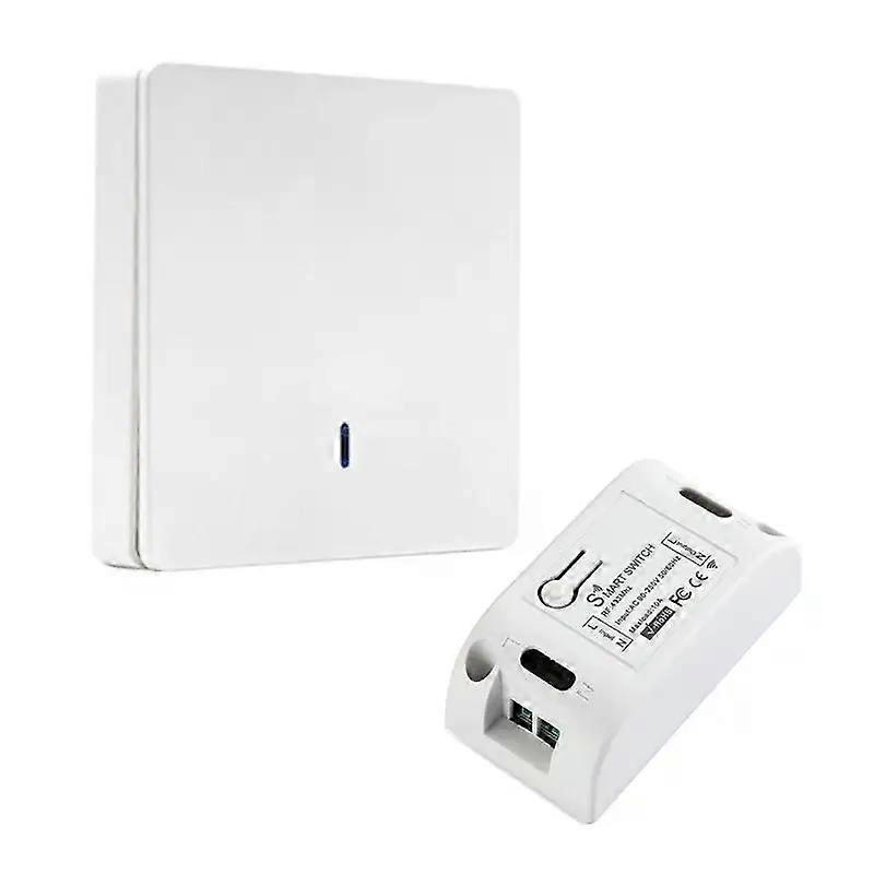 Q81C Light Wireless Switch & Receiver Kit Self-powered Switch Smart Bulb Receiver