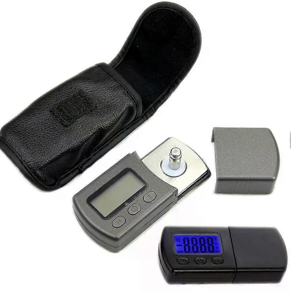1pc Professional LP Digital Turntable Stylus Strength Scale Gauge LED Backlight Measuring Instruments Analysis