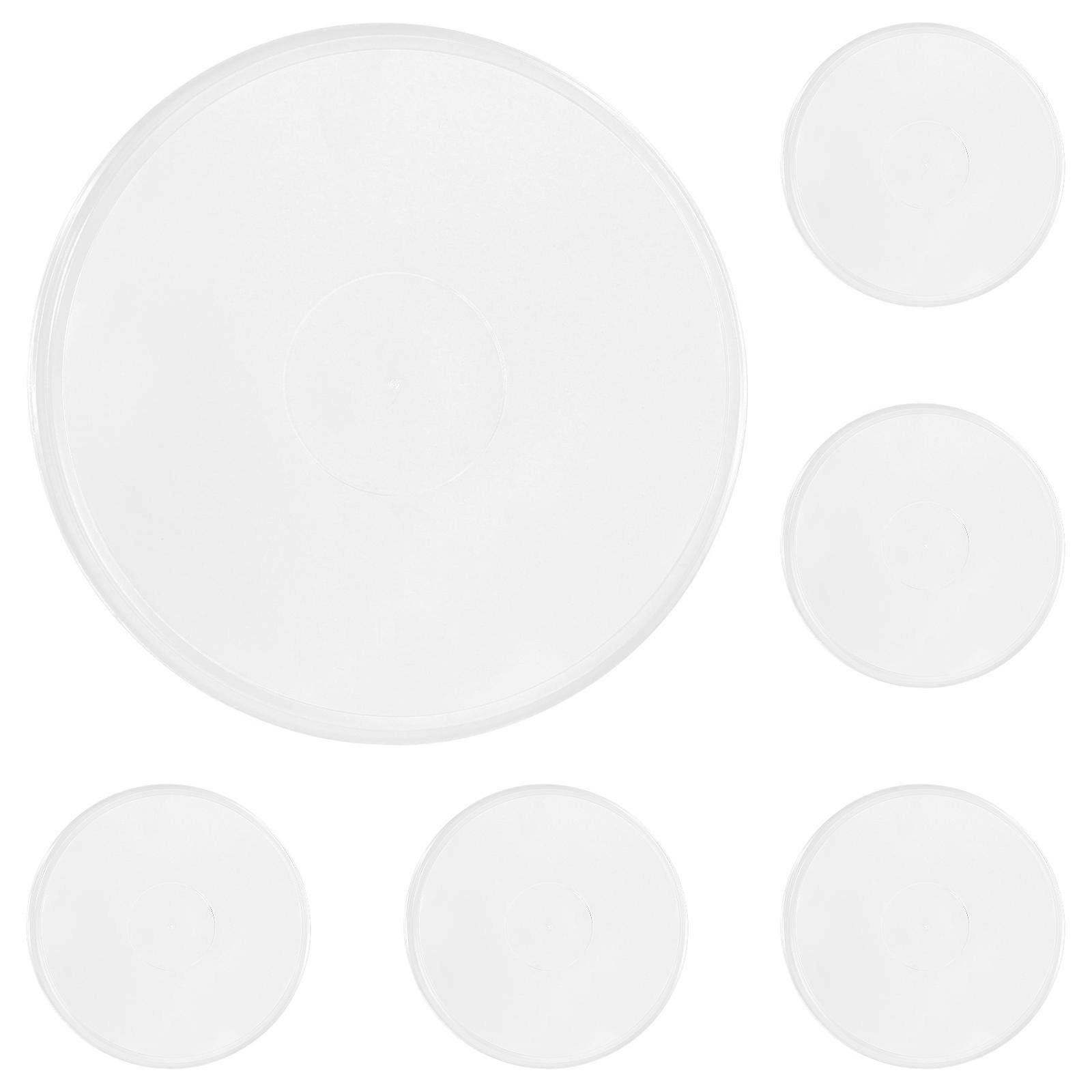 6pcs Replacement Cover for Dial Scale Transparent Plastic Cover for Digital Scales Food Weighing Scale Cover