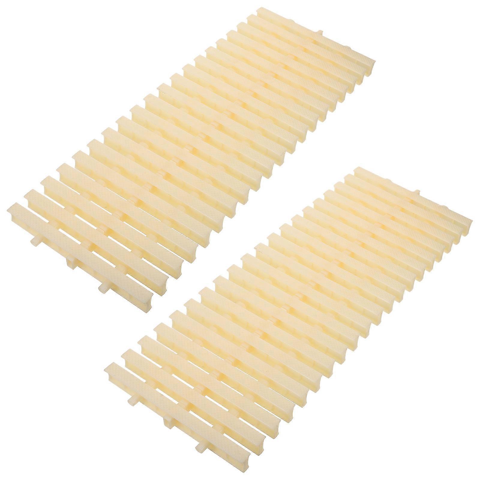 Durable Plastic Grate For Swimming Pool Overflow Prevention Designed For Owners 100.00X20.00X2.00CM 1Pack