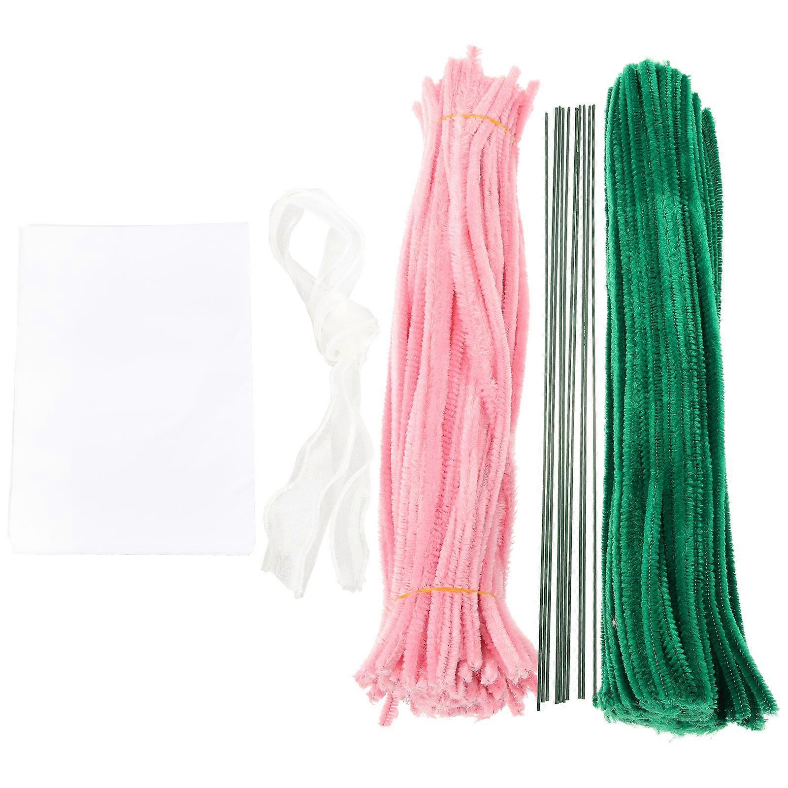 Craft Making Twisting Rods For DIY Flower Arrangements Ideal For Creative Play Assorted Color 1 Set