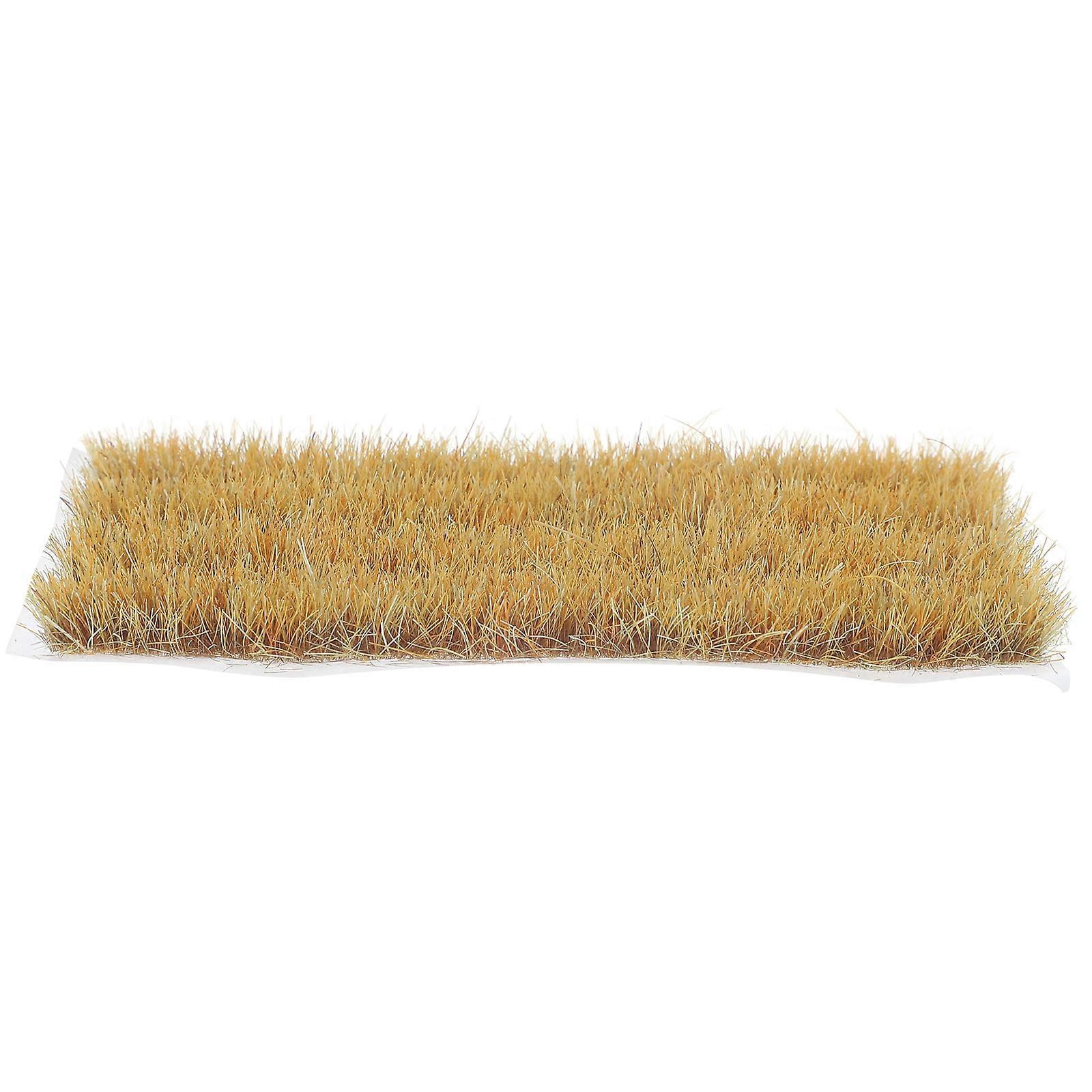 Miniature Rice Field Grass Model Set for Micro Landscape Decor – Realistic Static Grass Strips for Table Scenery, Train Layouts, and Lightweight
