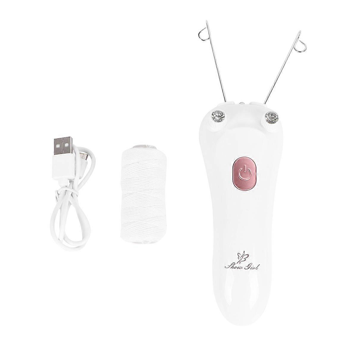 Ladies Remover For Facial Use Painless Threading Tool Rose Gold 1Pack