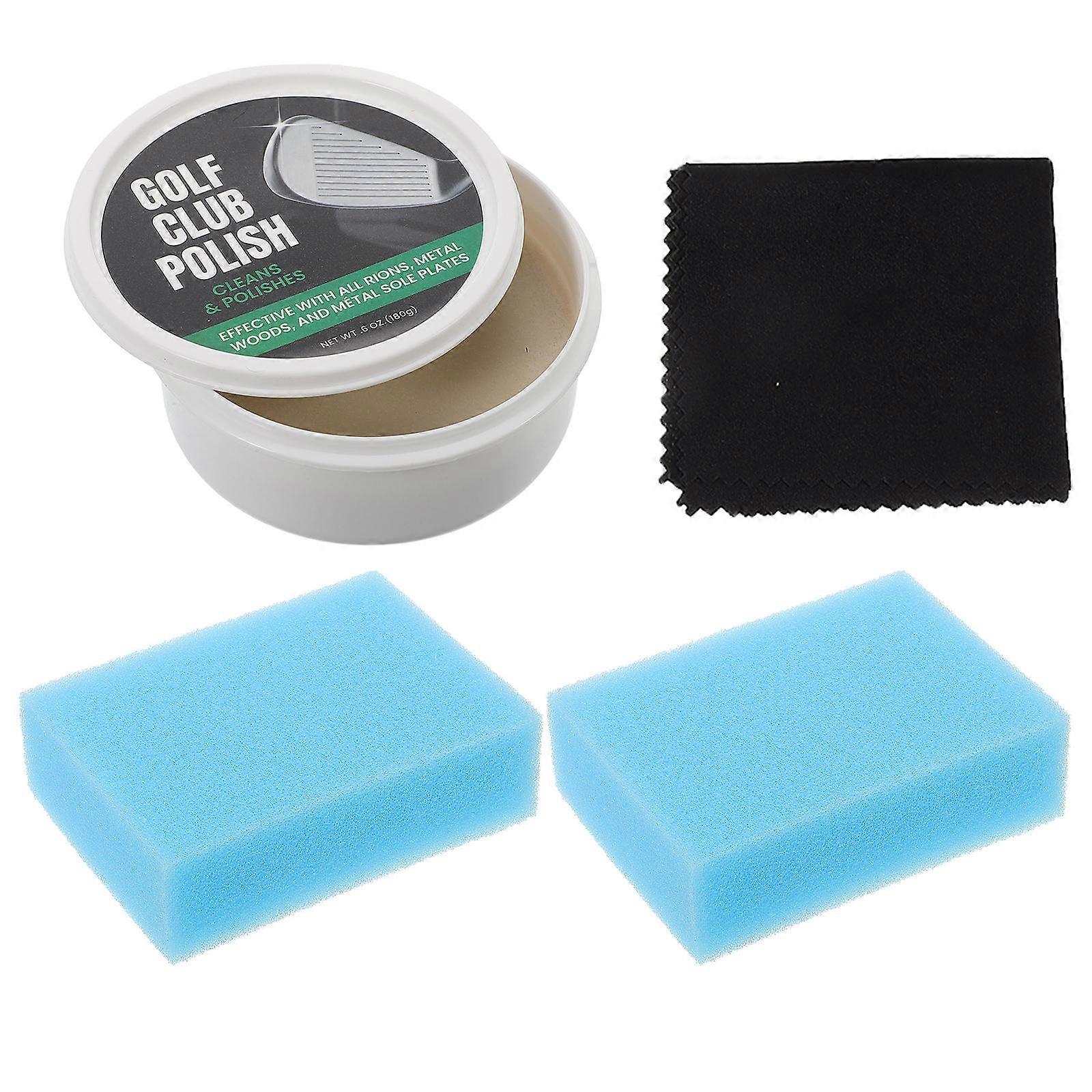 Golf Club Cleaning Kit – Scratch Removal, Cleaning Cloths & Sponges for Maintenance and Appearance Enhancement