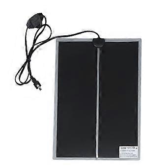Reptielenterrarium Heat Pad Snelle verwarming US Plug 110 tot 120V Waterdicht Regelbare Temperatuur Betrouwbaar voor Thuis Woonkamer Office 20W