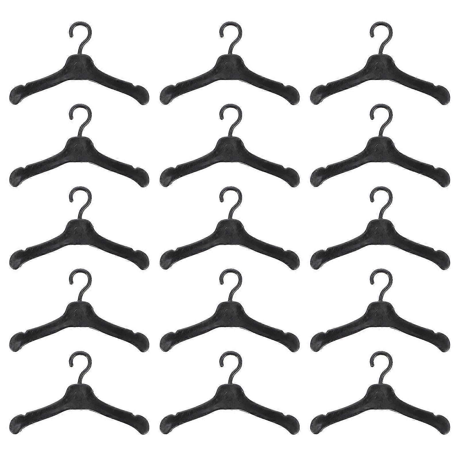 50 stücke Puppe Kleiderbügel Kunststoff Puppe Kleiderbügel Puppe Outfits Racks