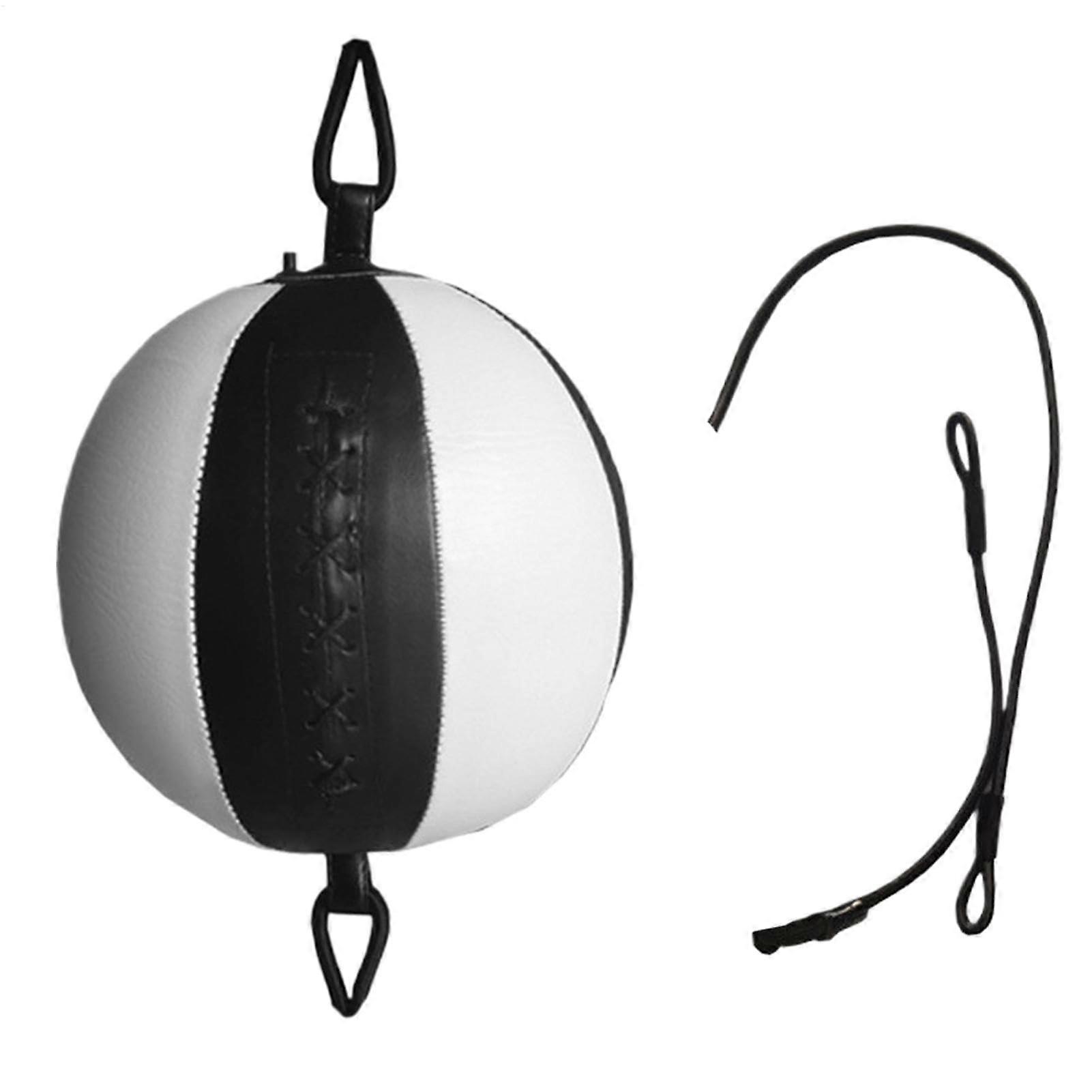 Boxing Reflex Ball Trainer for Kids - Improve Hand Eye Coordination, Response Time, Black/White Punching Ball Equipment